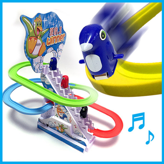 트랙 레일카 모음 레일 장난감 레이서, 02.컬러트랙카1601, 1개