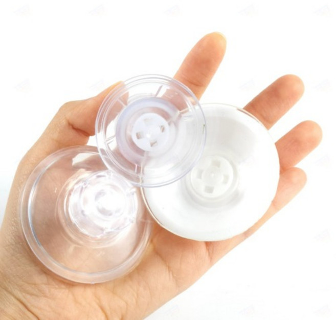 세븐스토어 대형 흡착판 볼트식 잠금식 강력 큐방 유리 고무 세면대 압착판 뽁뽁이 빨판 걸이, A_투명, 1개