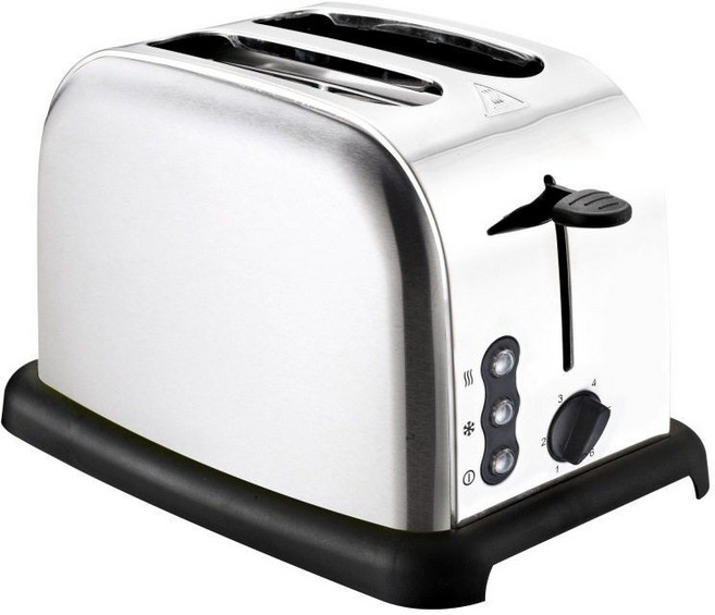 家用全自動麵包機 吐司機 三明治多士爐 早餐機 110V, 220v歐規 不銹鋼款, 1個