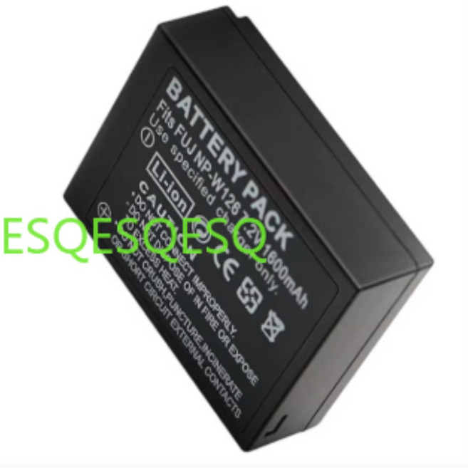 후지필름 후지 XT20 T10 T2 XA3 A10 A5 A20 XE3 E2용 새 교체용 카메라 배터리 NP-W126 7.2V 1600mAh, 02 2 pcs NP-W126