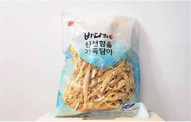 황태채 200g 고급 / 대용량 자연건조 명품 덕장 러시아 손질황태채 부드러운황태채, 1개