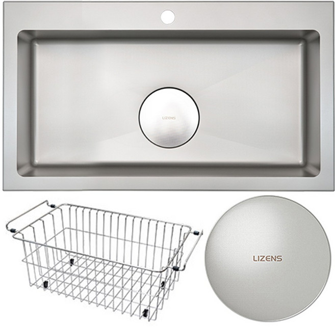 리젠스 사각싱크볼 GQEN7403 리폼볼 엠보 코팅 애쉬 그레이 색상 사각볼, 1세트