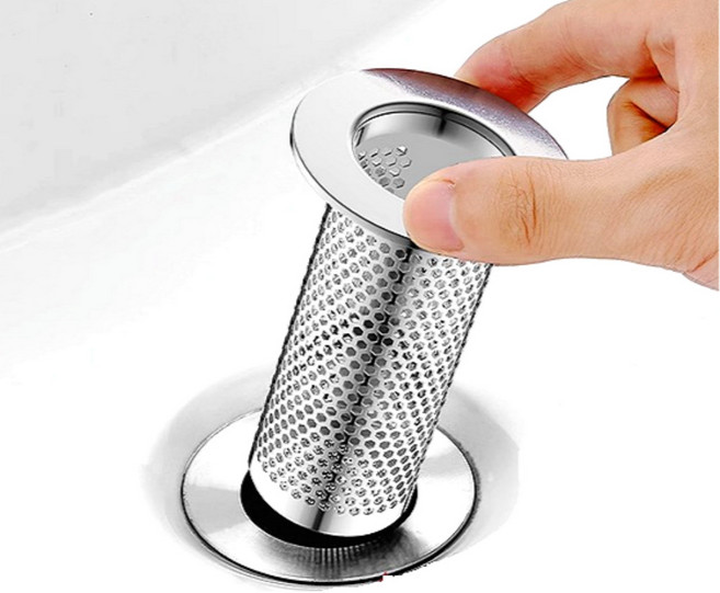 탑스텐 거름망 세면대 욕조 트랩 하수구 배수구 팝업, 탑스텐 거름망(뚜껑형), 1개