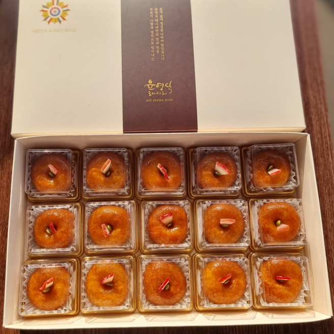 [윤영실레시피]개성주악 15구, 15개, 35g