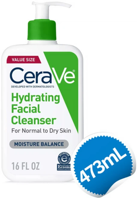 세라비 하이드레이팅 클렌저, 473ml, 1개 - 쿠팡