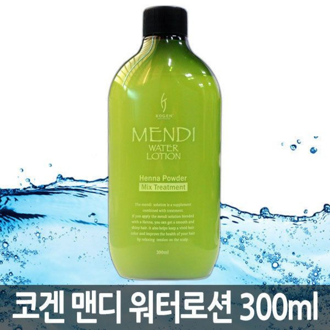 코겐 헤나염색 산화제 맨디 워터로션 300ml/가인롬복 헤나 2제 영양 트리트먼트, 1, 300ml