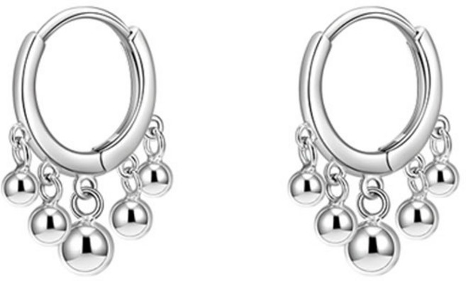 B985． 日韓新潮小眾 不褪色 抗敏耳針 防過敏 日韓版銀飾飾品