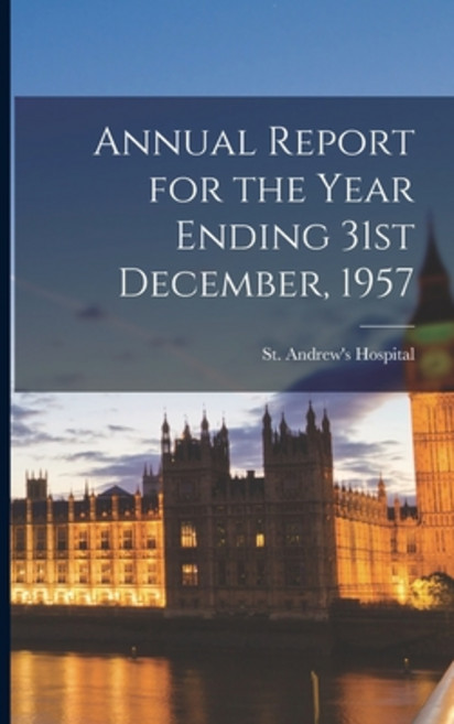 (영문도서) Annual Report for the Year Ending 31st December 1957 Paperback, Hassell Street Press, English, 9781013377150