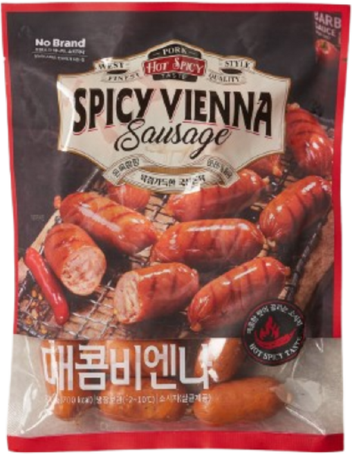 노브랜드 매콤비엔나, 300g, 3개