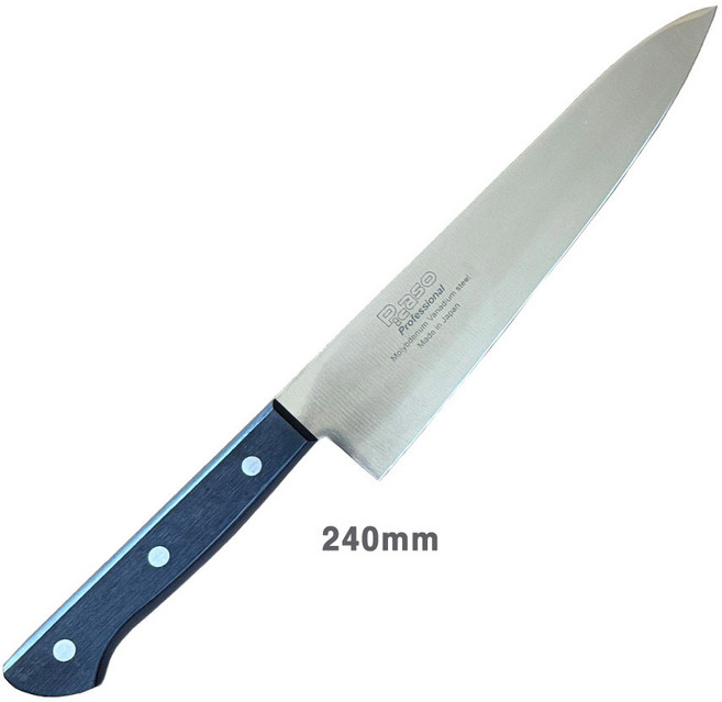 일본 피카소 프로페셔널 주방칼 우도 식도 식칼 일제 직수입품, 1개