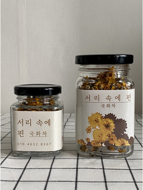 장흥 성림다원 국산 유기농 국화로 만든 국화차, 1개, 30g, 1개, 1개입