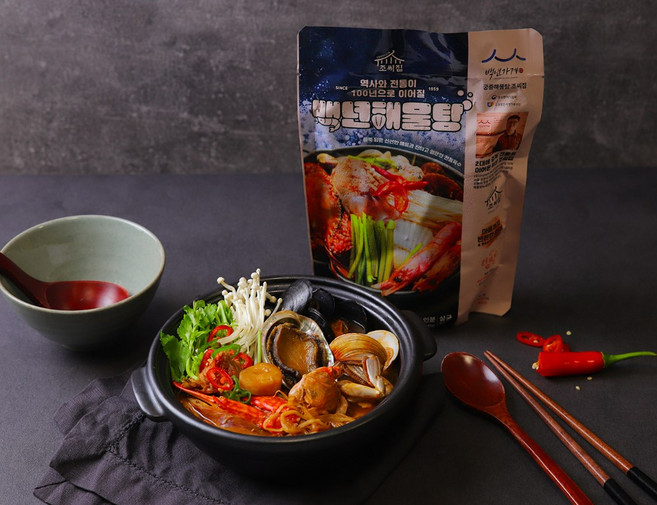 백년가게 조씨집 백년해물탕1~2인분850g, 1개, 850g