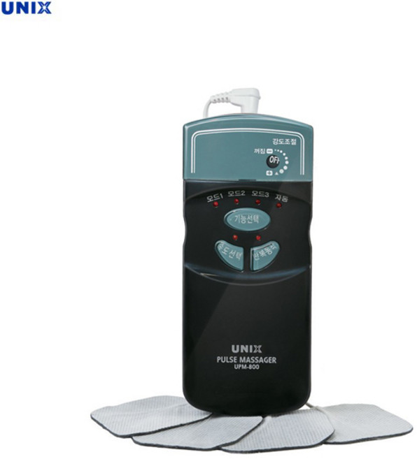 UNIX 저주파안마기 저주파자극기 마사지기 전기자극기 펄스마사지기 어깨안마기 안마봉 목안마기 전동안마기 맛사지기 지압기 허리안마기, 1개