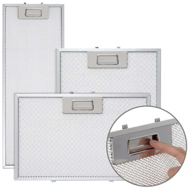 주방 후드필터 100% 국내 제작 모든 사이즈 한샘 하츠 호환 교체형 필터, 177x530 (하단 55), 1개