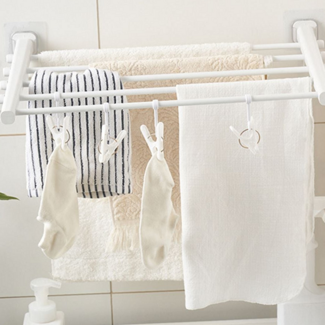 루체트리 건조대 부착식 접이식 선반 빨래