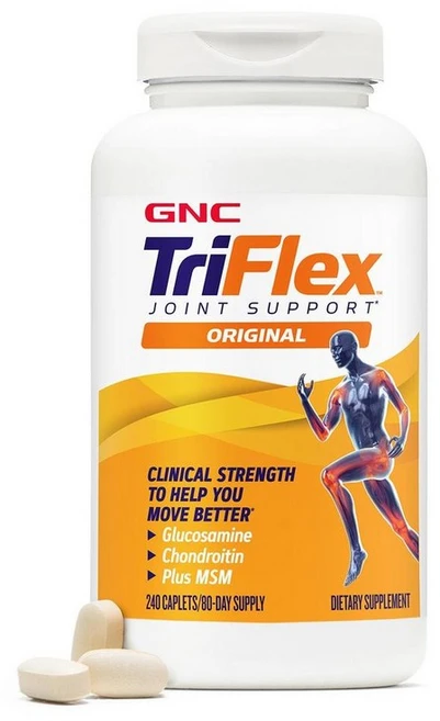 GNC 트라이플렉스 조인트 서포트 오리지널 캐플렛, 1개, 240정 - 쿠팡
