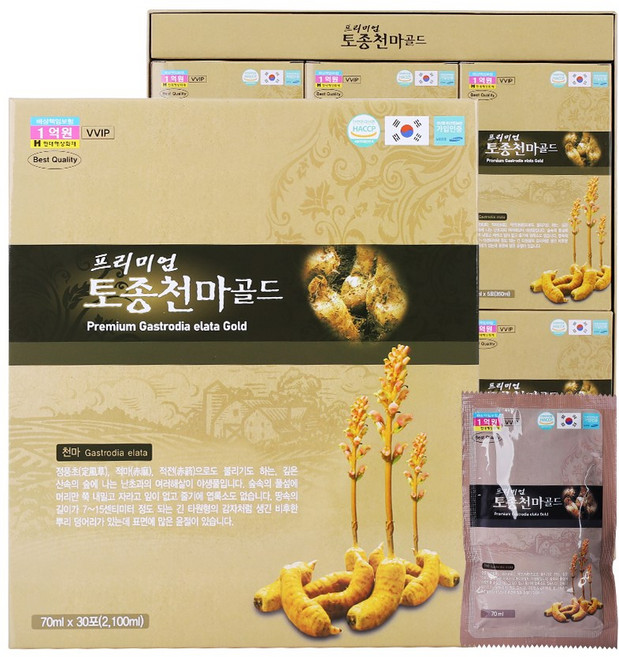 [특가 무배] 프리미엄 토종 천마골드, 1개, 2.1L