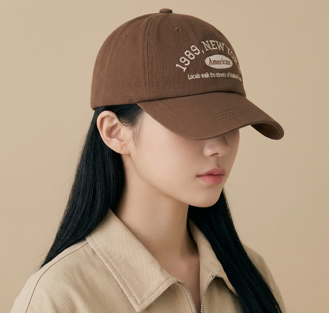 데일리스타즈 1989 뉴욕 볼캡 남녀공용 빈티지 아메리칸 자수 야구 모자 3color