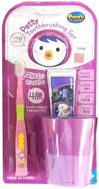 뽀로로 패티와 함께 치카치카 양치세트, 1세트