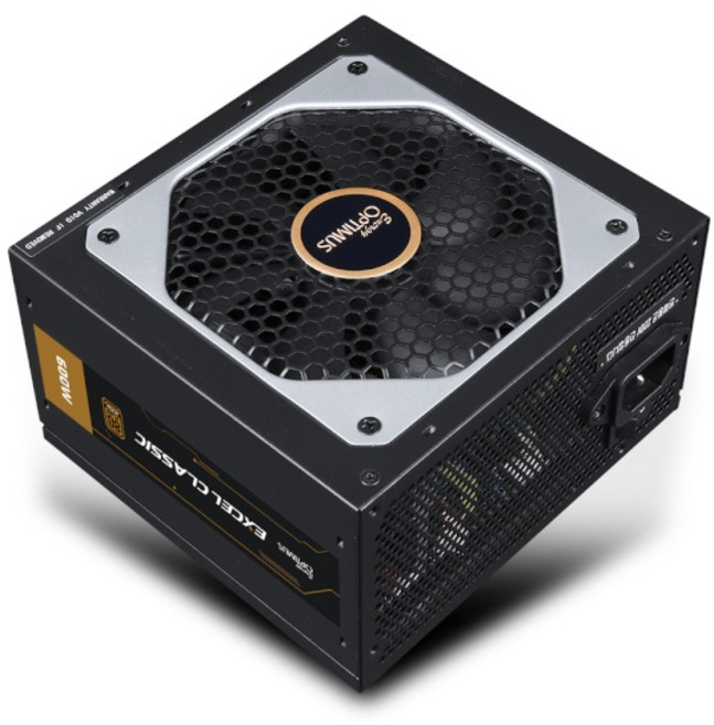 (에너지옵티머스) EXCEL CLASSIC 80PLUS BRONZE ATX 230V EU 블랙 (600W)