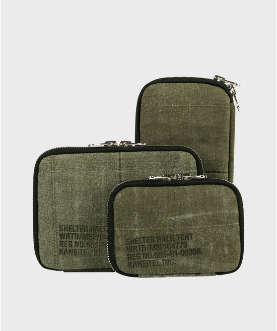 [로드제주] 카네이테이 세이 지갑 SEI ZIP WALLET (OLIVE DRAB) / UPCYCLED