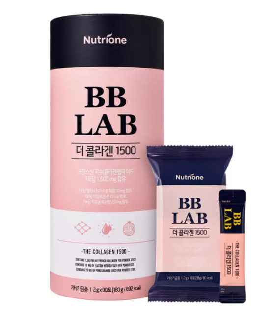 뉴트리원 BB LAB 더콜라겐 1500 비비랩 코스트코, 2g, 90개