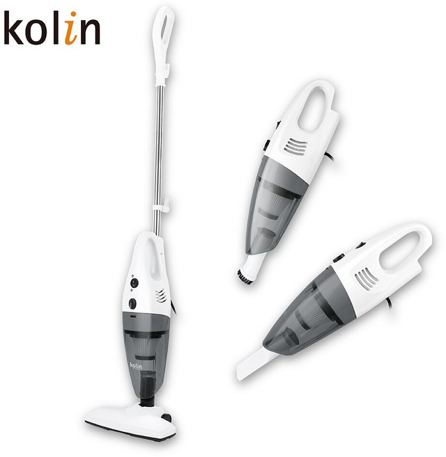 kolin 直立手持兩用吸塵器 KTC-SD1926 HEPA濾網, 白色