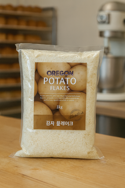 건조 감자 후레이크 1kg 감자스프 매쉬포테이토, 1개
