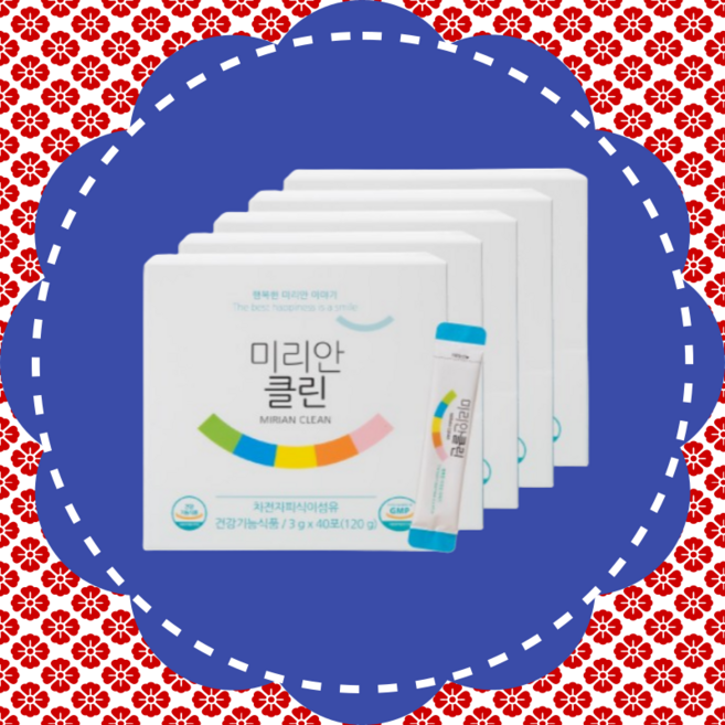 좋은효소 미리안클린 1박스(3gx40포), 40개