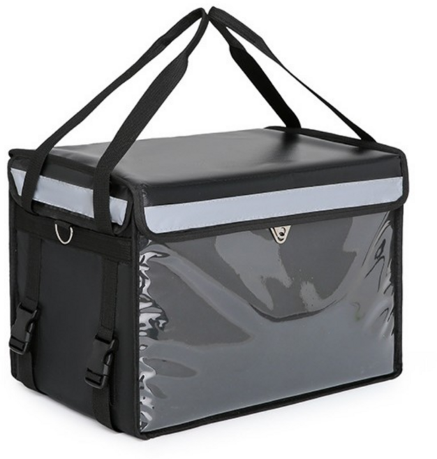 베리버터 배달 버거가방 30리터 탑박스 보조가방, 블랙