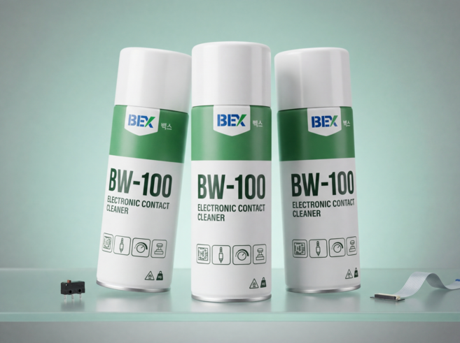 벡스 BW-100 전문가용 접접부활제 225g/450g 컴퓨터 그래픽카드 램 접점불량 세척 전기접점부활 세정제, 225세트