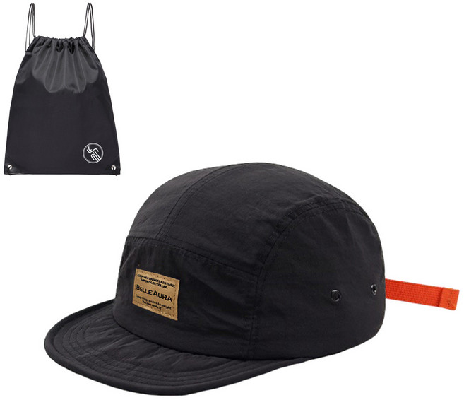 BELLEAURA 남여공용 캐주얼 챙짧은모자 숏캡 캠프캡 볼캡 숏챙 빅사이즈모자 (PGN짐쌕가방 지급)