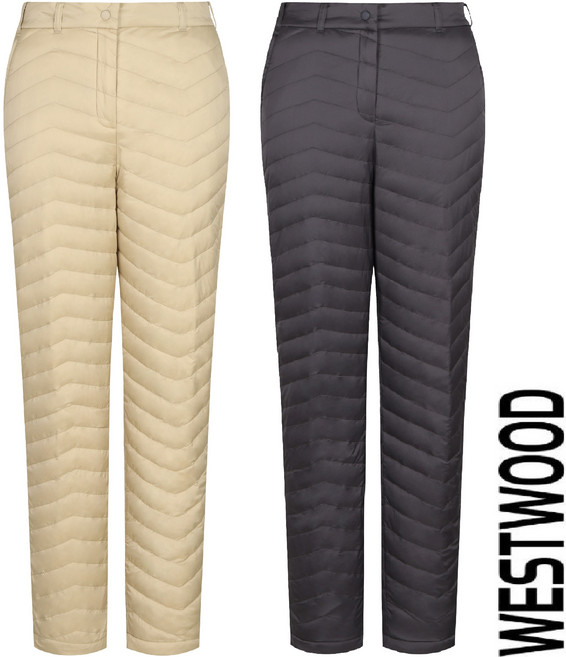 5층 웨스트우드 WESTWOOD 우먼 아웃퀄팅 다운팬츠 (여자 겨울 덕다운 오리털 패딩 바지) O4/566