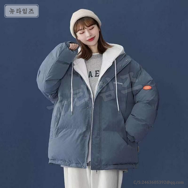 패딩 코트 겨울 여성 패딩 숏 박시 패딩 YD 뉴타임즈 G677U845