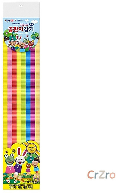 종이나라 골판지 감기공예 동물 10색 32매 1개입 입체종이접기 골판지공예 미술활동