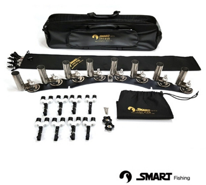 스마트상사 스마트 보트용 받침틀 세트, 레드