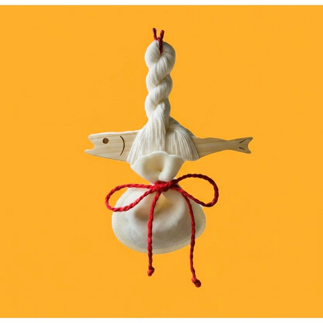 웨스트파인 차량용 액막이 명태 편백나무 1개