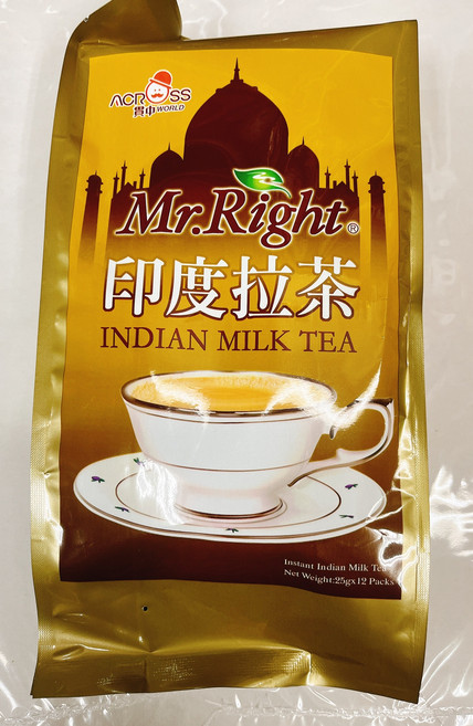 Mr.Right 印度拉茶, 12個, 25L