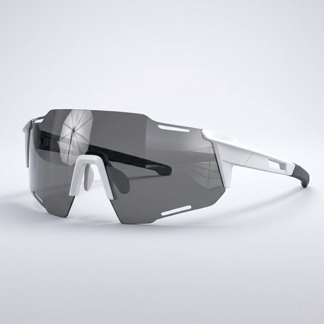 히로비 변색 스포츠 선글라스 자외선 차단 고글 무프레임 초경량