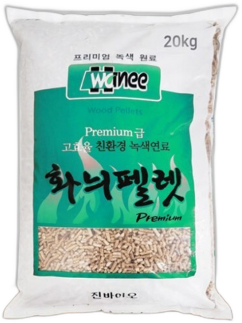 1등급 화니펠릿 우드펠렛 난방용 캠핑용 고양이 모래 화력좋고 오래가는 나무펠릿연료, 무향, 1개, 20kg