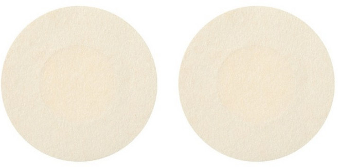 一次性透氣乳貼 梅花貼 圓形貼, 1個, H-e14_圓形(請以10的倍數下單)