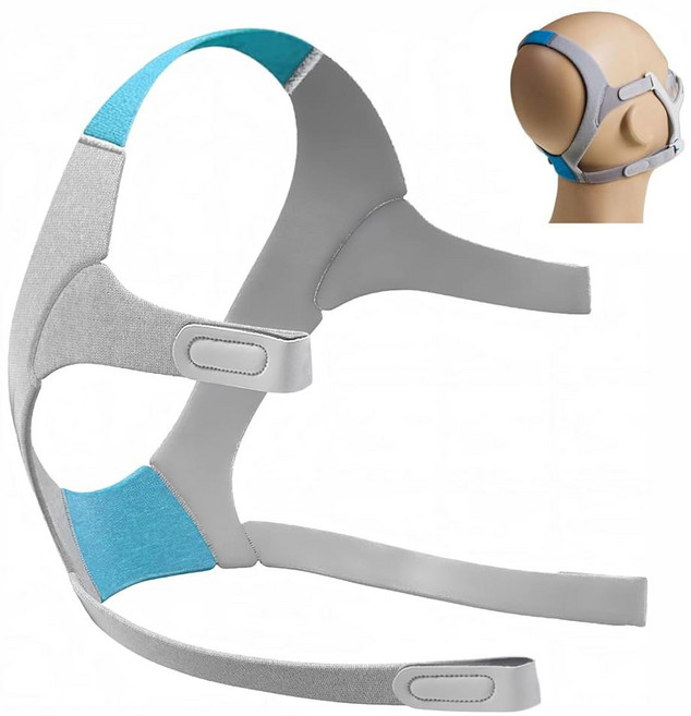 USNUANNU F20 AIRFIT AIRFI /AIRTOUCH용 헤드기어 RESMED, USNUANNU F20 ResMed Airfit/Air, 1개