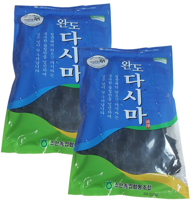 완도소안농협 다시마(200g) (다시팩 무료증정), 2개