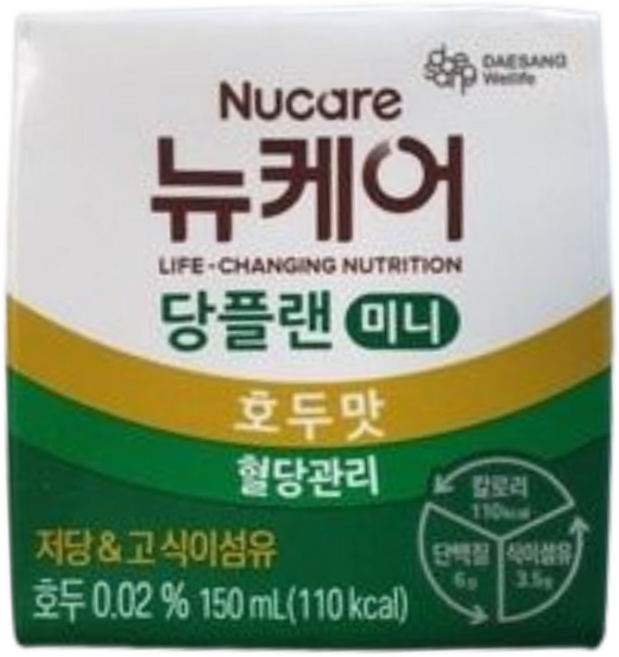 뉴케어 당플랜 미니 호두맛, 150ml, 24개