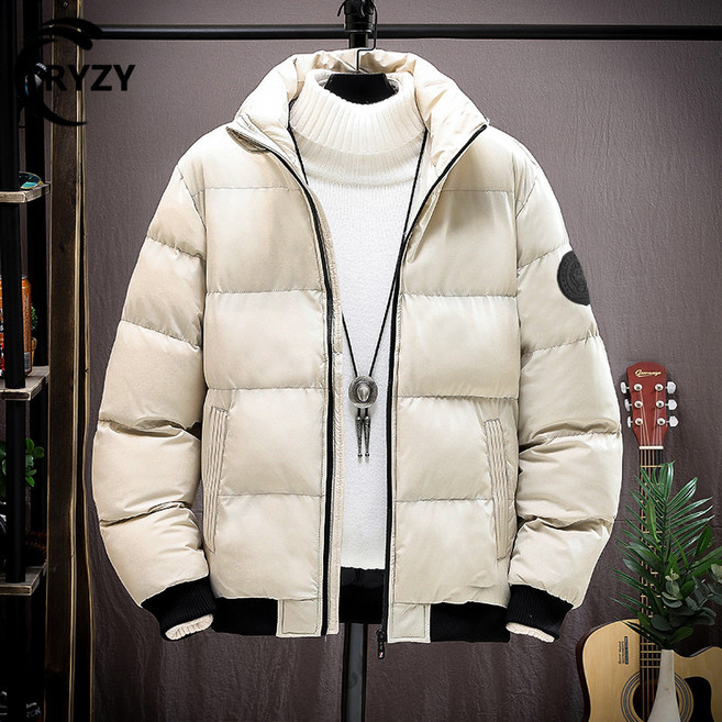RYZY 男士立領保暖棉服外套