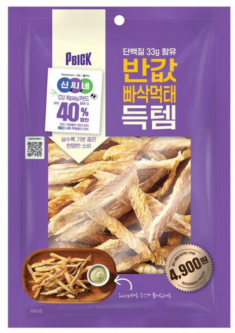 반값 빠삭먹태득템, 7개, 60g