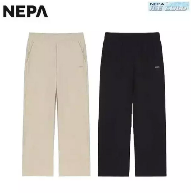 네파_NEPA_25SS 여성 냉감 소취 자외선 차단 4WAY 스트레치 원단의 사용으로 뛰어난 활동성 아이스 테크쉘 라이트 트레이닝 릴렉스 팬츠 바지