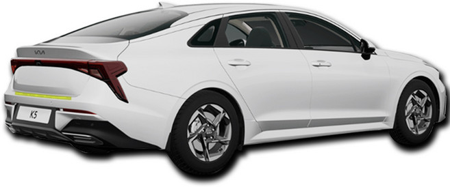 스킨엑스 K5 DL3 페이스리프트 트렁크리드 PPF 차량보호필름, 1개