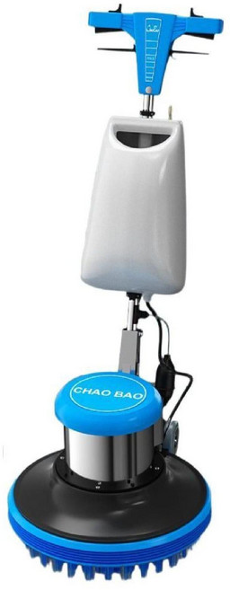 바닥 돌돌이 청소기 업소용 광택기 로비 타일, 싱글브러쉬 1500W 8L 구리코어모터