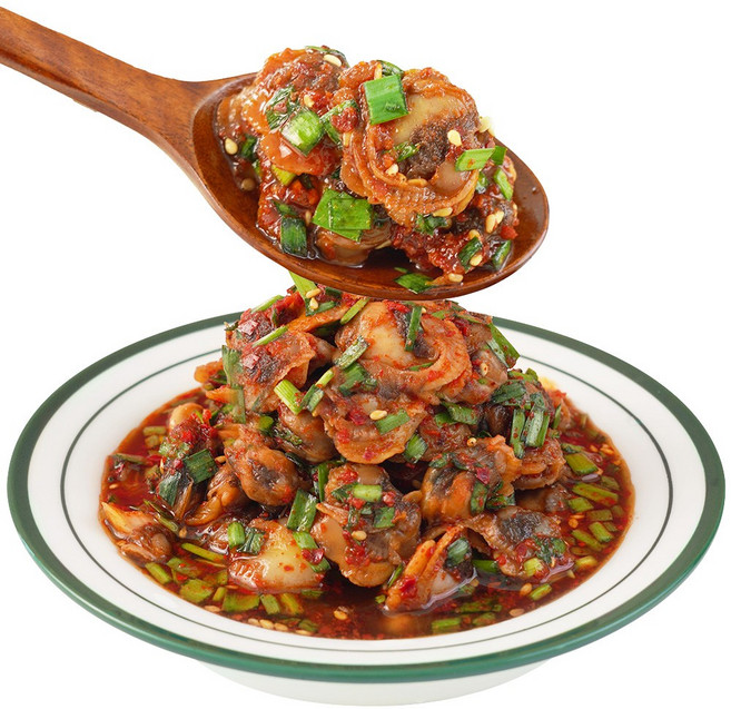 이룸찬 국산 새꼬막 부추양념꼬막장 꼬막무침, 1개, 300g